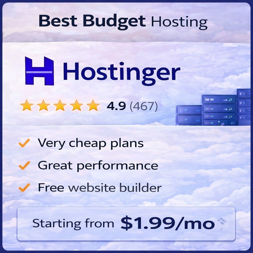 hostinger web hosting